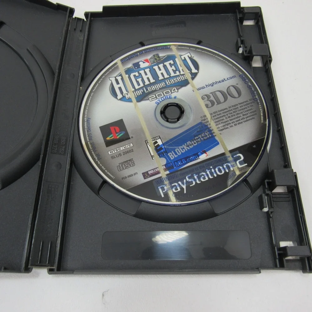 High Heat Major League Baseball 2003 Playstation‎ 2 PS2